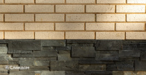 Частный дом в Ленинградской области с облицовкой кирпичом Terca 
