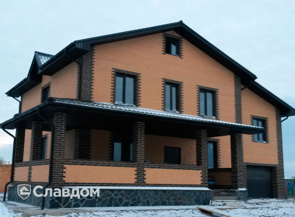 Частный коттедж из кирпича ЛСР Мюнхен