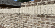 Забор в г. Ростов из кирпича RIGHTBRICK Виллем