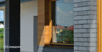 Частный дом с облицовкой фасадной клинкерной плиткой King Klinker Dream House 12 Misty morning 