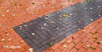 Площадь с применением брусчатки Penter Baltic Klinker Pavers Classic и Braun