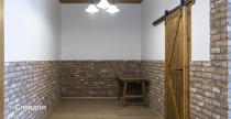 Интерьер ресторана с использованием кирпича ENGELS RETRO Hermitage Antiek