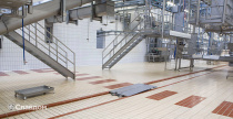 Завод с напольной промышленной плиткой Stroeher Stalotec 120 beige