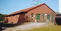 Произодственное здание с облицовкой кирпичом Terca Heide