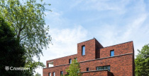 Офис в г.Херзельт с облицовкой кирпичом Terca Iluzo Rood-Bruin