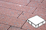 Плитка тротуарная Готика, Granite FINO, Квадрат, Травертин, 150*150*60 мм