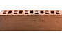 Кирпич облицовочный ЛСР красный флэш ультра рустик, утолщенные стенки, 250*120*65 мм
