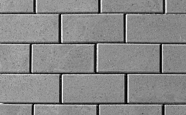 Плитка тротуарная Прямоугольник (Ла-Линия) Б.2.П.6 гладкий серый 200*100*60 мм