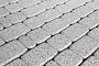 Плитка тротуарная Классико Б.1.КО.6 Стоунмикс бело-чёрный