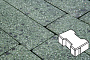 Плитка тротуарная Готика, City Granite FINO, Катушка, Порфир, 200*165*60 мм