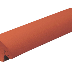 Клинкерный заборный элемент King Klinker 01 Ruby red, 79*250*42 мм
