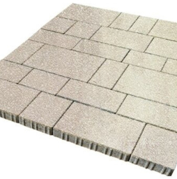 Плитка тротуарная SteinRus Инсбрук Тироль Б.4.Псм.6 Native, ColorMix Оливин, толщина 60 мм
