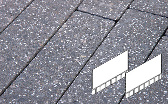 Плита AI тротуарная Готика Granite FINERRO, Ильменит 700*500*80 мм