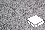 Плитка тротуарная Готика, Granite FINERRO, Квадрат без фаски, Белла Уайт, 150*150*100 мм