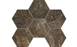 Мозаика Hexagon Estima Bernini BR04 неполированный