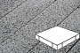 Плитка тротуарная Готика, Granite FINO, Квадрат, Белла Уайт, 600*600*100 мм