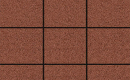 Плитка тротуарная Квадрат (ЛА-Линия) Б.1.К.8 гранит красный 300*300*80 мм