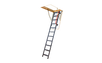 Металлическая лестница FAKRO LMK, высота 3050 мм, размер люка 700*1300 мм