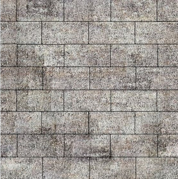 Плитка тротуарная SteinRus Прямоугольник Б.6.П.6, Old-age, ColorMix Берилл, 200*100*60 мм