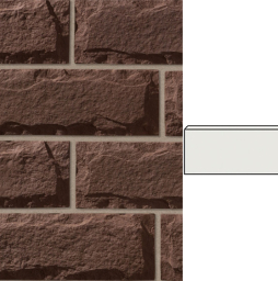 Облицовочный камень Leonardo Stone угловой элемент Турин 260/125*145*30 мм 709