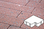 Плитка тротуарная Готика, Granite FINO, Калипсо, Травертин, 200*200*60 мм