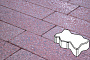 Плитка тротуарная Готика, City Granite FINERRO, Зигзаг/Волна, Ладожский, 225*112,5*60 мм