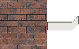 Угловой декоративный кирпич для навесных вентилируемых фасадов правый White Hills Норвич брик цвет F370-75