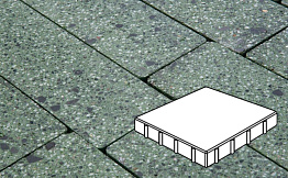 Плитка тротуарная Готика, Granite FINO, Квадрат, Порфир, 400*400*100 мм