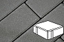 Плитка тротуарная Готика Profi, Квадрат, серый, полный прокрас, с/ц, 100*100*100 мм