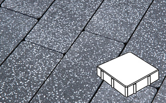 Плитка тротуарная Готика, Granite FINO, Квадрат, Суховязский, 150*150*80 мм