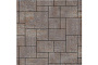 Плитка тротуарная SteinRus, Инсбрук Альпен Б.7.Псм.6, гладкая, ColorMix Берилл, толщина 60 мм