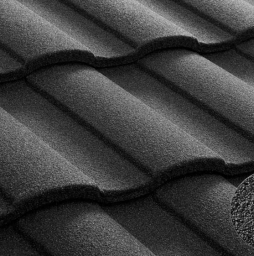 Композитная черепица рядовая Metrotile Roman Grey