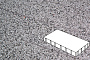 Плитка тротуарная Готика, City Granite FINERRO, Плита, Белла Уайт, 400*200*80 мм
