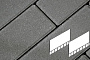 Плитка тротуарная Готика Profi, Плита AI, серый, полный прокрас, с/ц, 700*500*80 мм