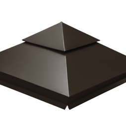 Колпак на столб Двойной Grand Line, 0,5 Satin, RR 32, 390*390 мм