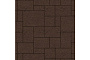 Плитка тротуарная SteinRus, Инсбрук Альпен Б.7.Псм.6, Native, коричневый, толщина 60 мм