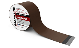 Герметизирующая лента Grand Line UniBand RAL 8017 коричневый, 300*10 см