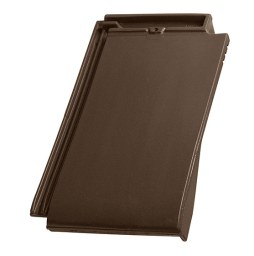 Керамическая черепица боковая правая TONDACH Figaro 11 (Planoton 11), Brown engobe