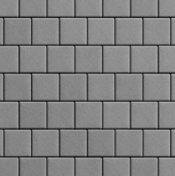 Плитка тротуарная Квадрат А.3.К.4 стандарт гладкий серый, 100*100*40 мм 