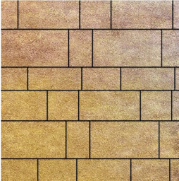 Плитка тротуарная SteinRus Инсбрук Тироль Б.4.Псм.6 Native, ColorMix Брайс, толщина 60 мм