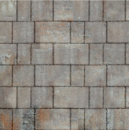 Плитка тротуарная SteinRus New city street В.8.Псм.8 гладкая, ColorMix Берилл, толщина 80 мм