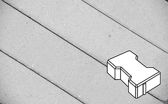 Плитка тротуарная Готика Profi, Катушка, светло-серый, частичный прокрас, с/ц, 200*165*80 мм