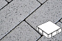 Плитка тротуарная Готика, City Granite FERRO, Квадрат, Белла Уайт, 150*150*80 мм