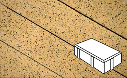 Плитка тротуарная Готика Granite FERRO, Брусчатка Б.2.П.6, Жельтау 200*100*60 мм