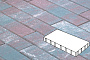 Плитка тротуарная Готика Natur, Плита, Сатурн, 600*200*60 мм