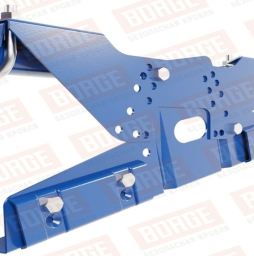 Кровельное ограждение Borge для фальцевой кровли оцинкованное RAL 5005, 300*120 см