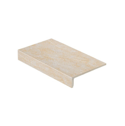 Клинкерная ступень прямоугольная Stroeher Keraplatte Roccia 833 corda 294х175х52х10 мм