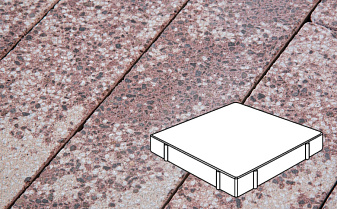 Плита тротуарная Готика Granite FINERRO, Сансет 600*600*80 мм
