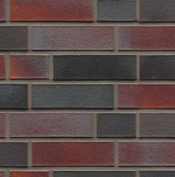 Кирпич клинкерный Muhr 29 S Schwarzblau-bunt Spezial гладкий, 240*90*40 мм по выгодной ценеКирпич клинкерный Muhr 29 S Schwarzblau-bunt Spezial гладкий, 240*90*40 мм