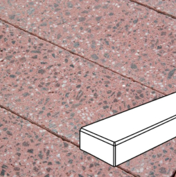 Плитка тротуарная Готика, Granite FINO, Паркет В.3.П.8, Ладожский, 300*100*80 мм